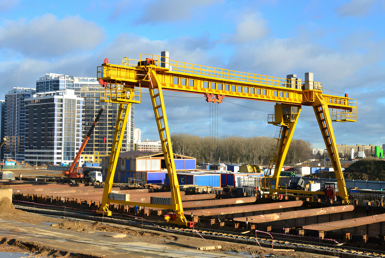 Gantry crane maintenance services by stellar crane